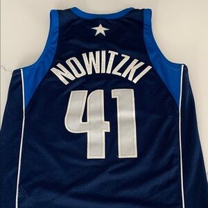 Vintage Dirk Nowitzki Dallas Mavericks Nike Jersey